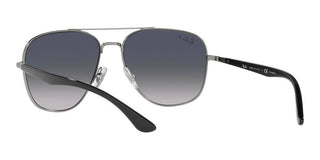 Ray-Ban RB 3683 unisex Ruthenium Pilot Sunglasses