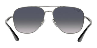 Ray-Ban RB 3683 unisex Ruthenium Pilot Sunglasses