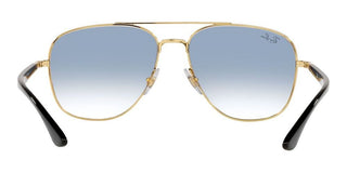 Ray-Ban RB 3683 unisex Blue Pilot Sunglasses