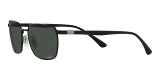 Ray-Ban RB 3684CH unisex Black Rectangle Sunglasses