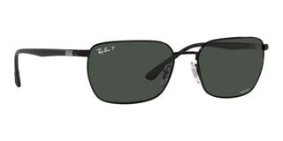 Ray-Ban RB 3684CH unisex Black Rectangle Sunglasses