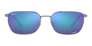 Ray-Ban RB 3684CH unisex Grey Rectangle Sunglasses