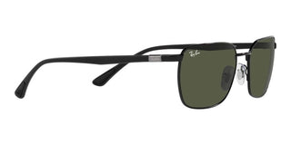 Ray-Ban RB 3684 unisex Black Geometric Sunglasses