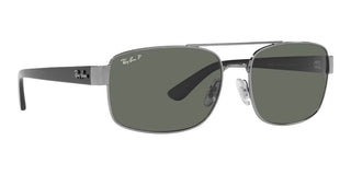 Ray-Ban RB 3687 men Ruthenium Geometric Sunglasses