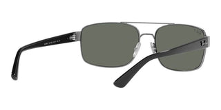 Ray-Ban RB 3687 men Ruthenium Geometric Sunglasses