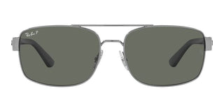 Ray-Ban RB 3687 men Ruthenium Geometric Sunglasses