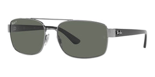 Ray-Ban RB 3687 men Ruthenium Geometric Sunglasses