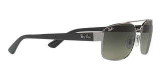 Ray-Ban RB 3687 men Ruthenium Geometric Sunglasses