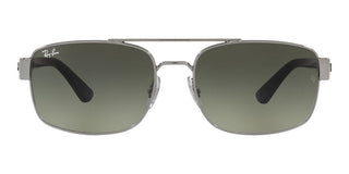 Ray-Ban RB 3687 men Ruthenium Geometric Sunglasses