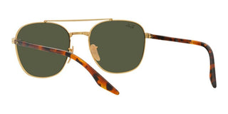 Ray-Ban RB 3688 unisex Gold Geometric Sunglasses