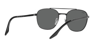 Ray-Ban RB 3688 unisex Black Geometric Sunglasses