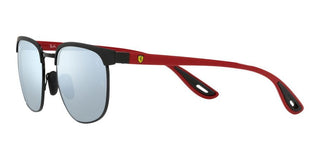 Ray-Ban RB 3698M SCUDERIA FERRARI unisex Black Geometric Sunglasses