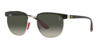 Ray-Ban RB 3698M SCUDERIA FERRARI unisex Black Geometric Sunglasses