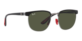 Ray-Ban RB 3698M SCUDERIA FERRARI unisex Black Geometric Sunglasses