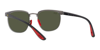 Ray-Ban RB 3698M SCUDERIA FERRARI unisex Black Geometric Sunglasses