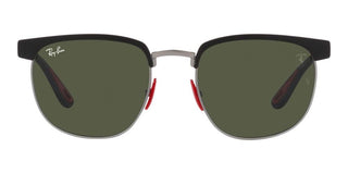 Ray-Ban RB 3698M SCUDERIA FERRARI unisex Black Geometric Sunglasses