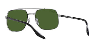 Ray-Ban RB 3699 unisex Silver Pilot Sunglasses