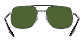 Ray-Ban RB 3699 unisex Silver Pilot Sunglasses