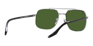 Ray-Ban RB 3699 unisex Silver Pilot Sunglasses