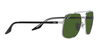 Ray-Ban RB 3699 unisex Silver Pilot Sunglasses