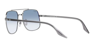 Ray-Ban RB 3699 unisex Silver Pilot Sunglasses