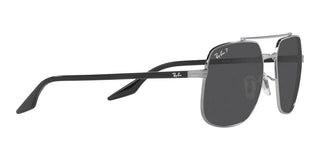 Ray-Ban RB 3699 unisex Ruthenium Pilot Sunglasses