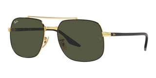 Ray-Ban RB 3699 unisex Black Pilot Sunglasses