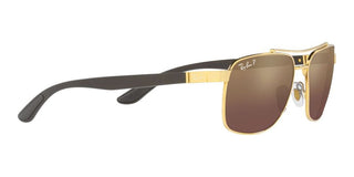 Ray-Ban RB 3701 men Black Squared Sunglasses