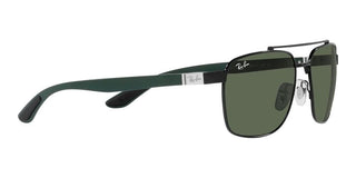 Ray-Ban RB 3701 men Black Squared Sunglasses