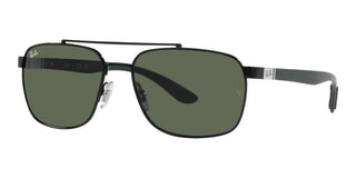 Ray-Ban RB 3701 men Black Squared Sunglasses