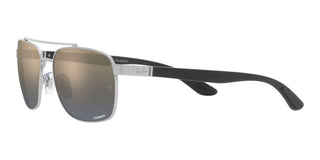 Ray-Ban RB 3701 men Silver Squared Sunglasses