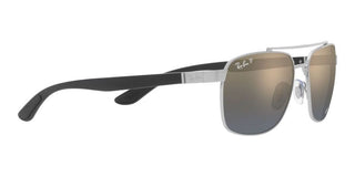 Ray-Ban RB 3701 men Silver Squared Sunglasses