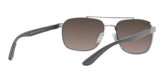 Ray-Ban RB 3701 men Ruthenium Squared Sunglasses