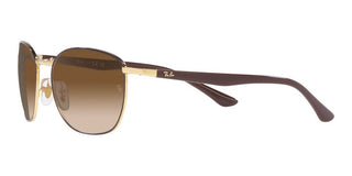 Ray-Ban RB 3702 unisex Brown Pilot Sunglasses