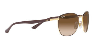 Ray-Ban RB 3702 unisex Brown Pilot Sunglasses