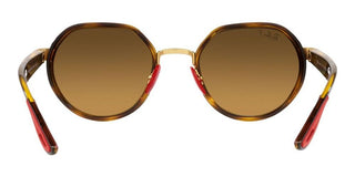 Ray-Ban RB 3703M unisex Gold Visor Sunglasses