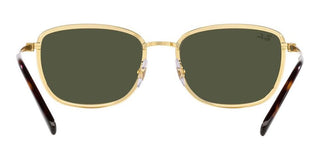 Ray-Ban RB 3705 unisex Gold Geometric Sunglasses