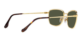 Ray-Ban RB 3705 unisex Gold Geometric Sunglasses