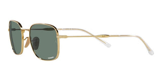 Ray-Ban RB 3706 unisex Gold Geometric Sunglasses