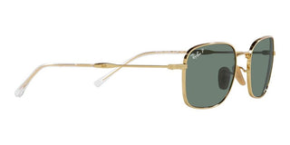 Ray-Ban RB 3706 unisex Gold Geometric Sunglasses