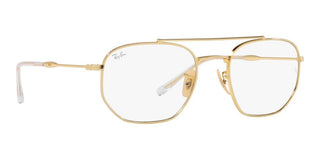 Ray-Ban RB 3707 unisex Gold Pilot Sunglasses