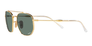 Ray-Ban RB 3707 unisex Gold Pilot Sunglasses