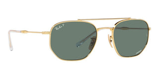 Ray-Ban RB 3707 unisex Gold Pilot Sunglasses