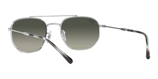 Ray-Ban RB 3707 unisex Silver Pilot Sunglasses