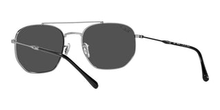 Ray-Ban RB 3707 unisex Ruthenium Pilot Sunglasses