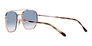 Ray-Ban RB 3707 unisex Rose gold Pilot Sunglasses