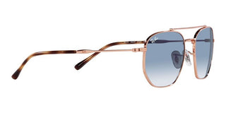 Ray-Ban RB 3707 unisex Rose gold Pilot Sunglasses