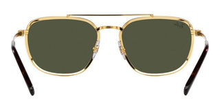 Ray-Ban RB 3708 unisex Gold Pilot Sunglasses