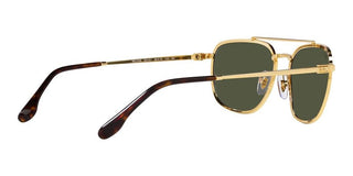 Ray-Ban RB 3708 unisex Gold Pilot Sunglasses