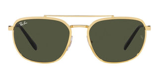 Ray-Ban RB 3708 unisex Gold Pilot Sunglasses